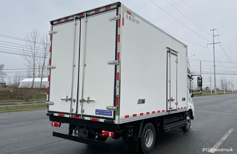 BYD T5EV all-electric refrigerated truck BYD T5EV all-electric refrigerated truck
