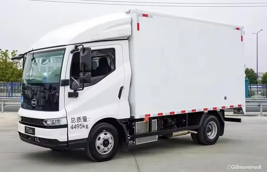 BYD T5EV 4.5Tons 4.03m Electric box-type cargo light truck