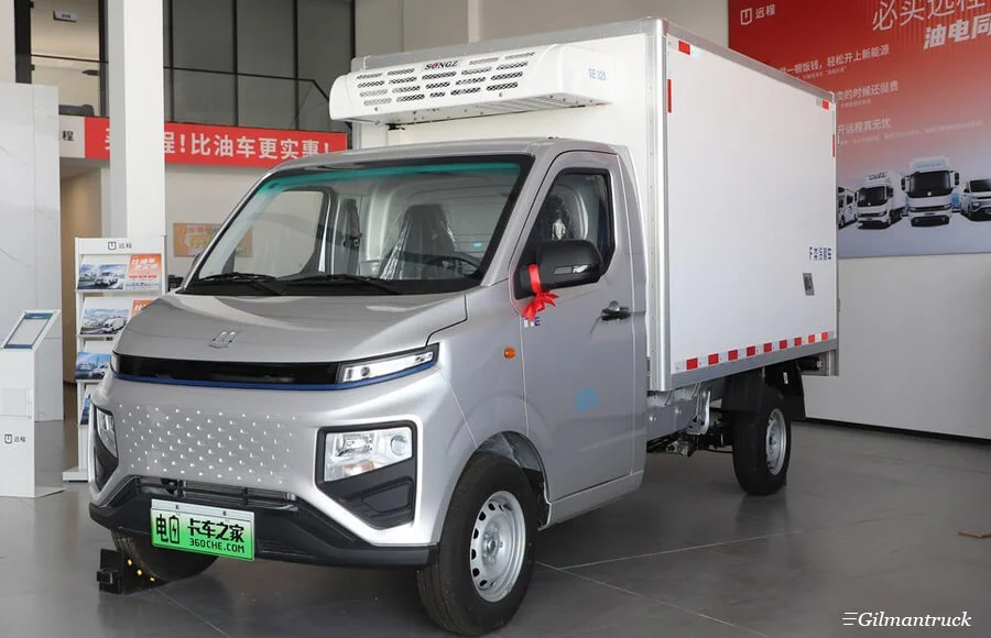 Geely Farizon F1E Electric Refrigerated Truck 1.5 Tons Small Refrigerated Truck ZB5032XLCBEVGDD6