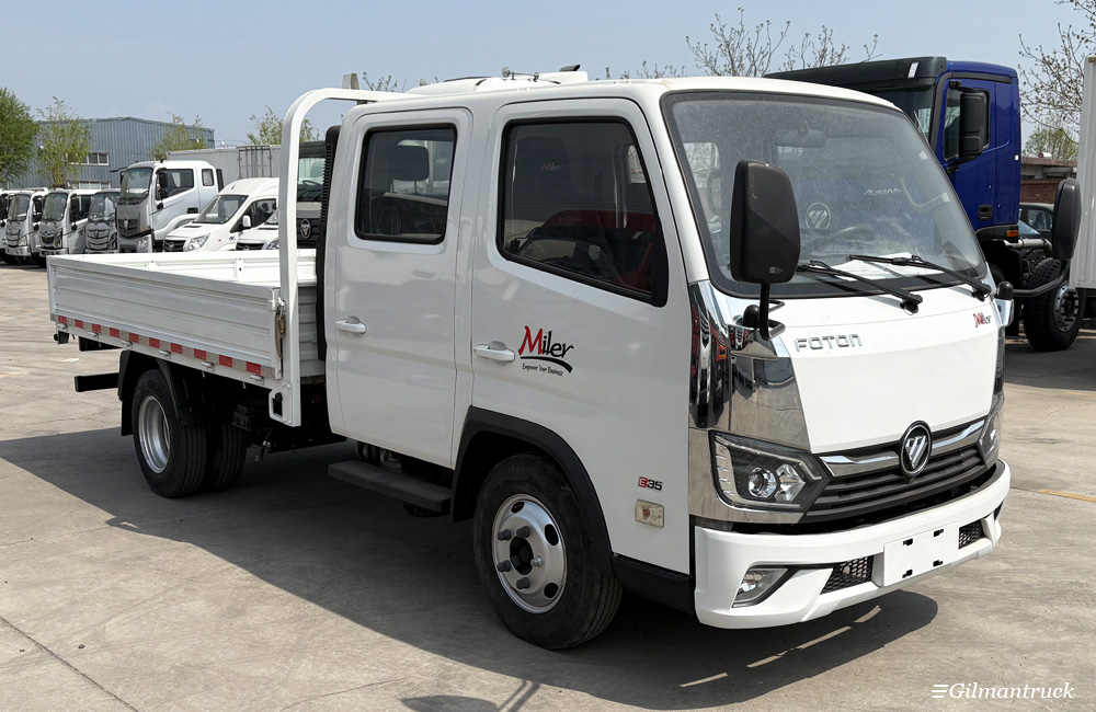 Foton Miler Double Rows 5 seats mini truck