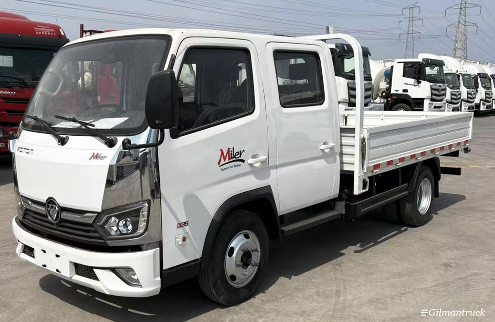 Foton Miler Double Rows 5 seats mini truck