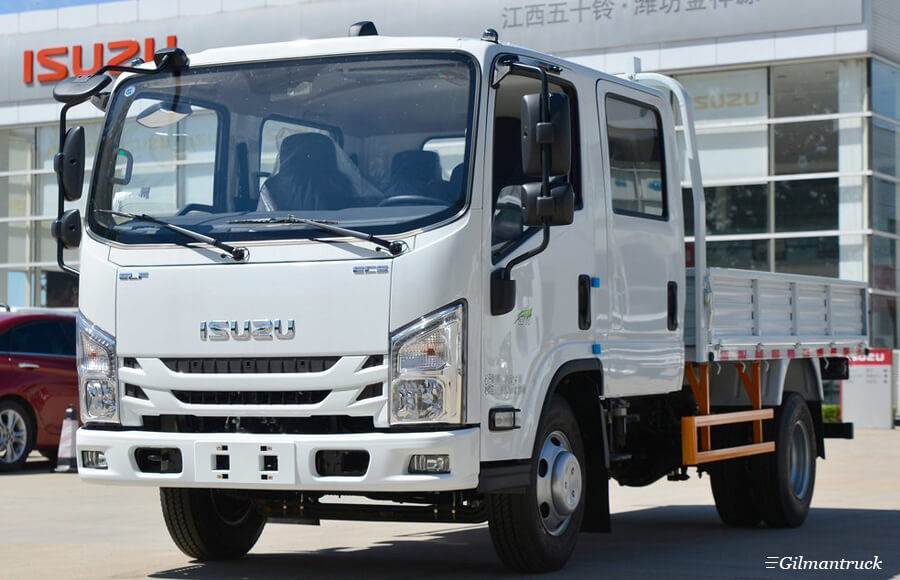 ISUZU ELF EC5 127hp double-row side panel light truck