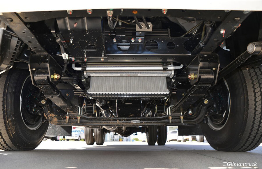 ISUZU ELF EC5 127hp double-row side panel light truck