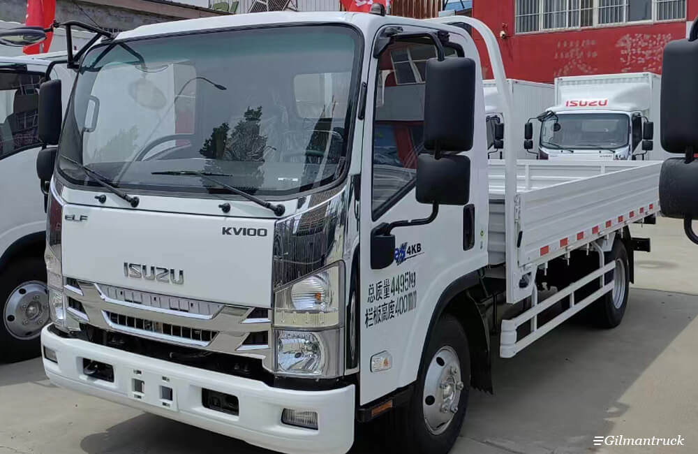 ISUZU ELF KV100 120hp 4x2 4.5T stake truck