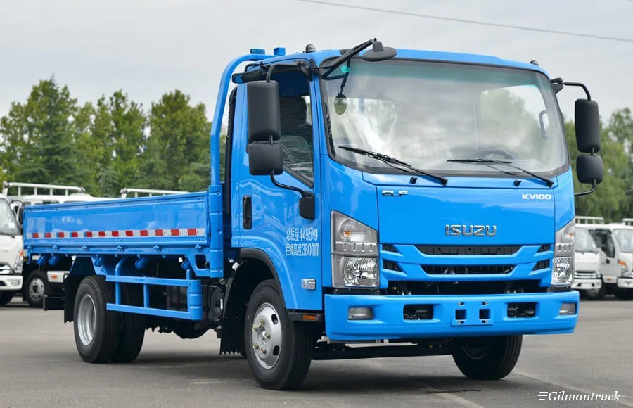 Qingling ISUZU ELF KV100 Light Truck 4x2 120HP QL1044BUHA