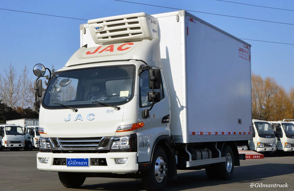 JAC V6 160hp 4x2 5ton Refrigerated truck