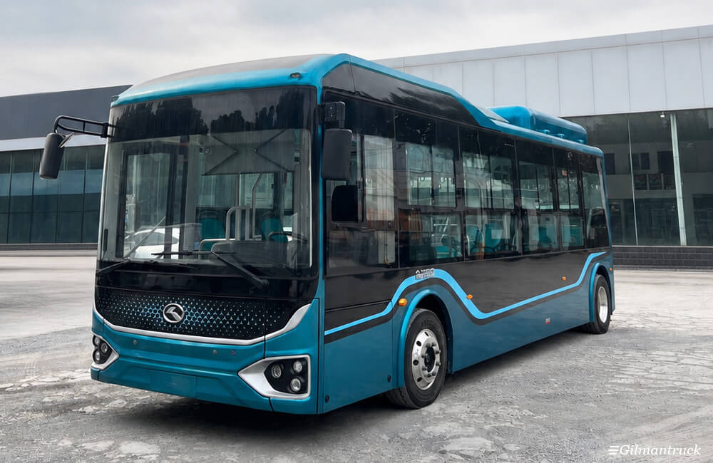 Used King Long XMQ6850 Pure Electric City Bus with 19 Seats