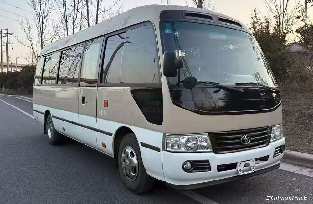 Used Toyota Coaster Mini Bus For Sale In China Gasoline Version