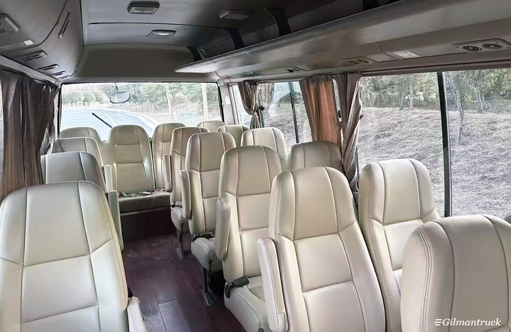 Used Toyota Coaster Mini Bus For Sale In China Gasoline Version