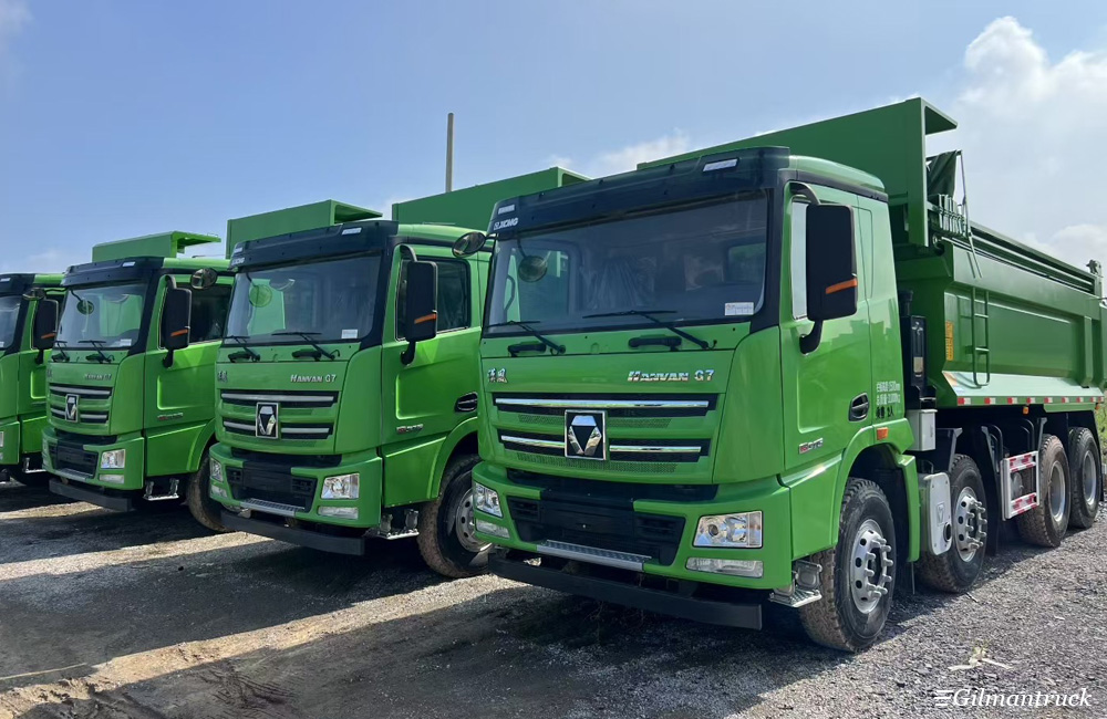 XCMG G7 12-колесный самосвал 8x4 375 л.с.