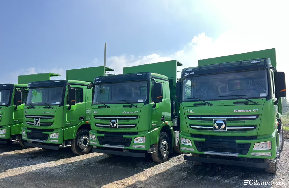 XCMG G7 12-колесный самосвал 8x4 375 л.с.