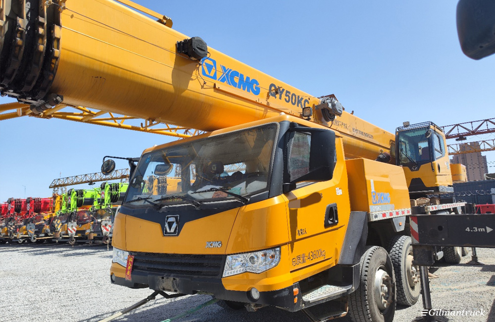 XCMG QY50KC Truck Crane 50 Ton 2021 Used For Sale