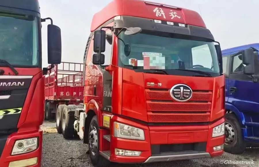 FAW Jiefang J6P 460HP 6x4 used tractor unit CA4250P66K24T1E5