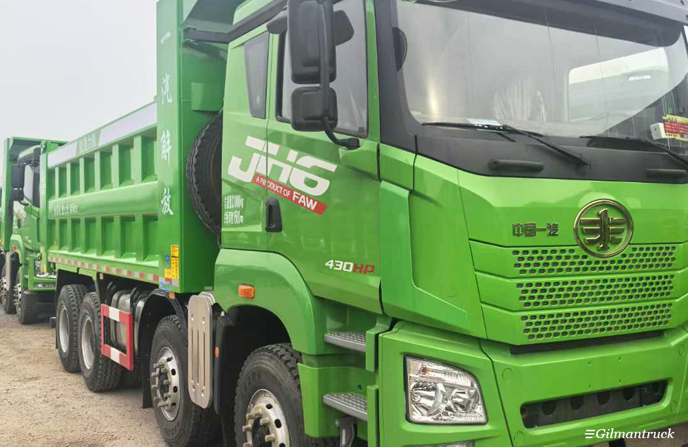 FAW JH6 8x4 Dump Truck 430hp 12 Wheels