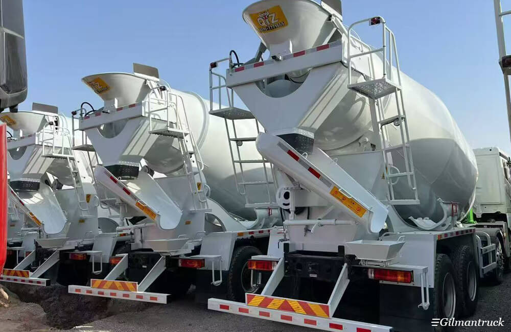 FAW JH6 8×4 12-wheel Mixer Truck