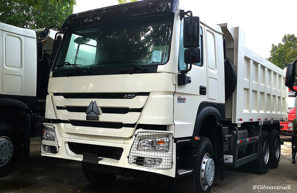 Howo 6x4 400hp Dump Truck 10 Wheels ZZ3257N3847B1