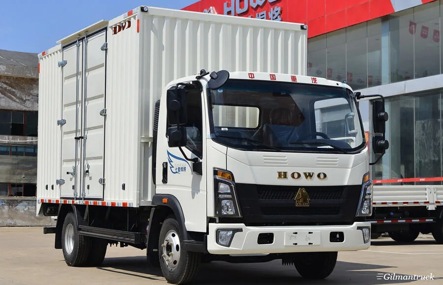 Sinotruk HOWO Hanjiang 4.0t 4.15m Single Row light-duty truck 170HP box truck