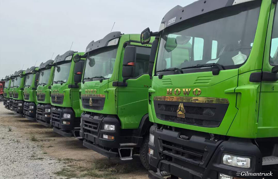 HOWO TX dump truck 400HP 6x4 Euro 6 ZZ3257V384GF1