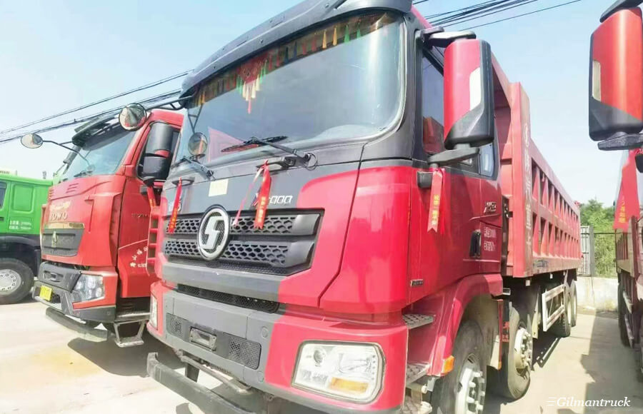 Shacman X3000 second hand dump truck 8x4 430hp for sale