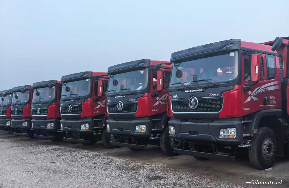 Brand New Shacman X5000 8x4 12 Wheels Dump Truck SX3319 550HP