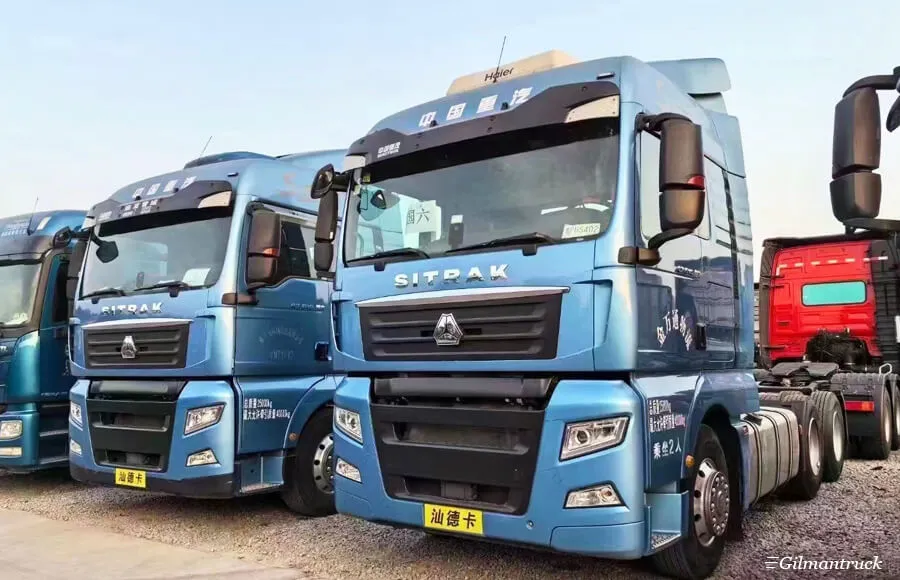Sitrak G7 510HP Tractor Truck 6x4 Euro 6 2022y ZZ4256W324HF1B
