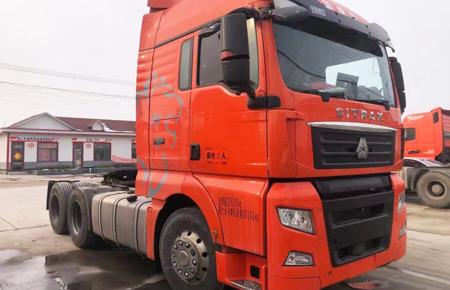 ساينو تراك سيتراك G7 480HP 6x4 شاحنة جرار مستعملة