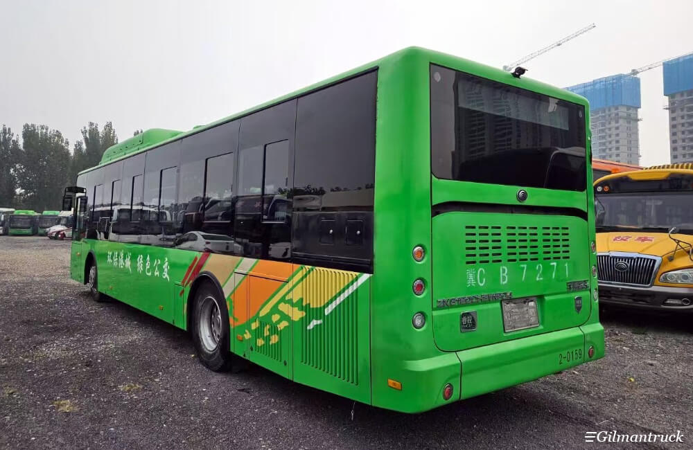 Продаётся городской автобус Yutong ZK6120 длиной 12 метров, работающий на природном газе.